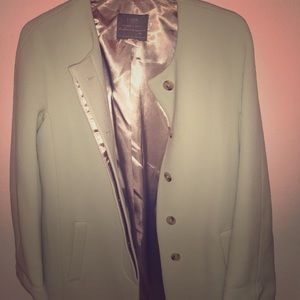 Jcrew double cloth wool coat